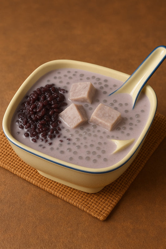 Taro Purple Sweet Potato Sago